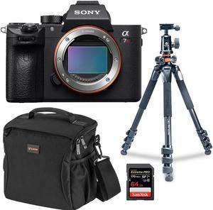 Sony Alpha a7R IV Mirrorless Camera (V2) with Tripod Kit #ILCE7RM4A/B TK