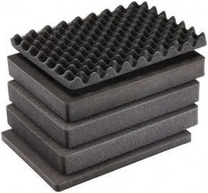 Pelican 1557AirFS 3 Piece Replacement Foam Set #015570-4000-000