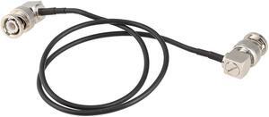 CAMVATE 20" Right-Angle BNC Male to BNC Male Soft HD-SDI Cable #C2384