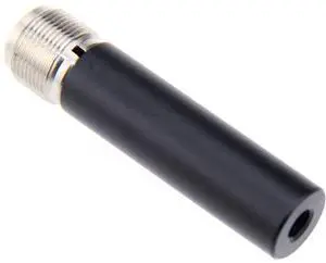 CAMVATE 15mm Rod with 1/4"-20 Female to 5/8"-27 Male Adapter for Microphone Clip