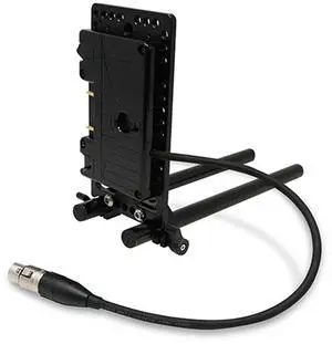 Core SWX Gold Mount Battery Plate w/Cheese Plate, Rod Clamp & 4-Pin XLR Cable