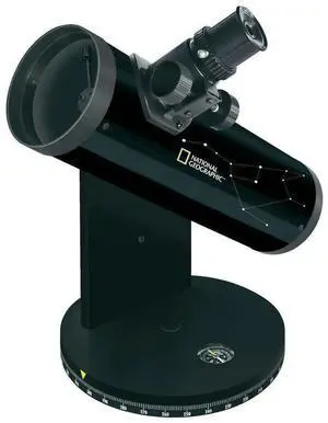 ExploreOne National Geographic 18x-117x 76mm Mirror Diameter Reflector Telescope