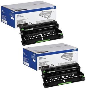 Brother 2 Pack DR-820 Drum Unit, Approximate 30,000 Page Yield #DR820 2