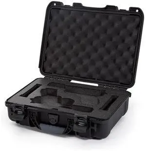 Nanuk 910 2Up Glock Pistol Case, Holds Two Glock Pistols & Two Magazines, Black