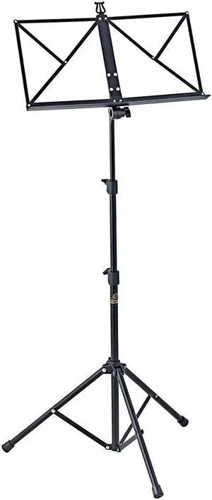 Ortega Guitars Portable Music Stand, 22 to 50" Height, Black #OMS-1BK