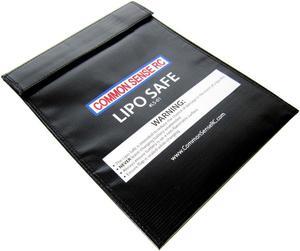 COMMON SENSE RC Lectron Pro 9x12" LiPo Safe Charging/Storage Bag #LS-01