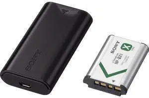 Sony ACC-TRDCX Travel DC Charger Kit, with Sony NP-BX1 Battery and Charger