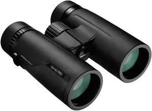 Olympus 10x42 PRO Ser. ED Roof Prism Binocular, 6.2 Degree Angle of View, Black