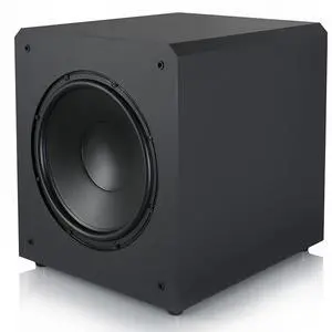 KLH Stratton 12" 500W Powered Subwoofer, Carbon Black