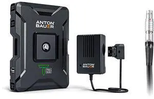 Anton Bauer Anton/Bauer Titon Base Kit, Compatible with Canon C100, C100mkII, C300, C50, LEMO Input, Lithium Battery Pack, Battery Replacement, Quick Release Battery