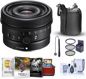 Sony FE 24mm f/2.8 Ultra-Compact G Lens with Mac Software Accessory Kit