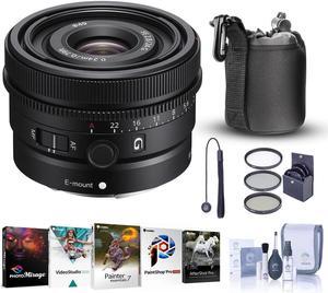 Sony FE 24mm f/2.8 Ultra-Compact G Lens with PC Software Accessory Kit