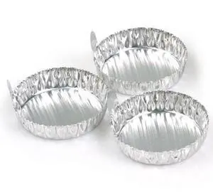 Safariland Small Aluminum Weighing Dishes, Pack of 100 #1-4505