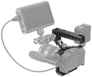 SmallRig Full Camera Cage & Arri Locating Handle Kit for Sony A6600