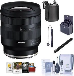 Tamron 1-20mm f/2.8 Di III-A RXD Lens for Sony E w/Mac Software, Accessories Kit