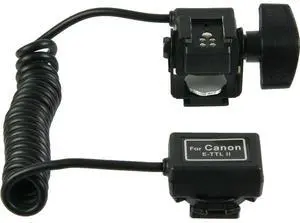 Alzo Digital 40" Coiled Off Camera Sync Cord for Canon EOS E-TTL and E-TTL Flash