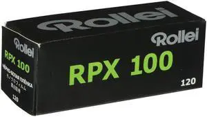 Rollei RPX 100 Black and White Negative Film (120 Roll Film) #811001