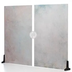 V-FLAT WORLD Duo Board - Double Sided Backdrop Board Surface Food & Product Photography - Legs Included Made in USA (30 x 40 inches, RosØ Hue/Washed Pigment)
