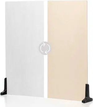 V-FLAT WORLD Duo Board - 24x24" Surface Board, Linen White/Linen Cream #00816