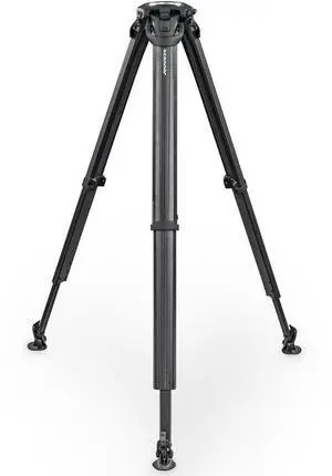 OConnor flowtech 100 2-Section Carbon Fiber Tripod with Feet & Attachment Mount