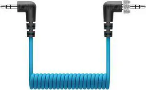 Sennheiser CL 35 Locking 3.5mm TRS to TRS Coiled Cable