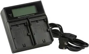 Ikan Dual Charger for Canon E6 Style Batteries #ICH-KDUAL-E6