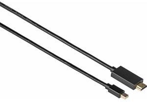 Kramer Electronics C-MDP/HM Mini DisplayPort (M) to HDMI (M) Cable, 3', Black