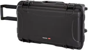 Nanuk Wheeled Series 938 Waterproof Hard Case with Padded Divider, Black