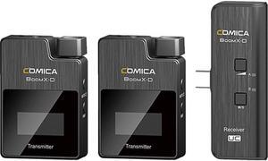 Comica Audio BoomX-D 2.4 GHz Dual Wireless Mic System for Android #BOOMX-UC2