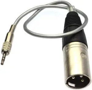 Audio Implements Sub-Mini Plug to XLR-3 Pin End for Cellphones #351