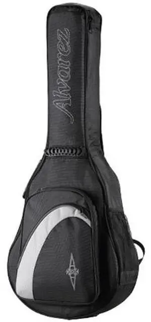 Alvarez 15mm Duo-Foam Deluxe Gig Bag for Soprano Ukulele Guitar #AGB-15SU