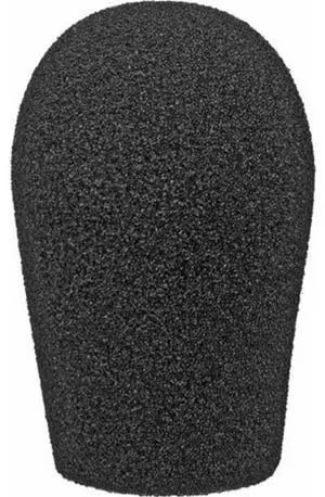 WindTech 1200 Series Windscreen, Inside Diameter .75" / 19mm - Black