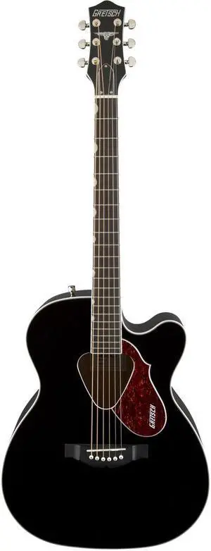 Gretsch Acoustic Collection G5013CE Rancher Jr Acoustic Electric Guitar, Rosewood Fretboard, Black