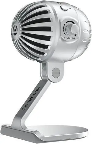 Saramonic SmartMic MTV550 Large Diaphragm Cardioid USB Studio Microphone with 5-Sound Modes