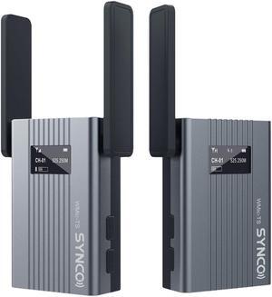 SYNCO Wmic-TS Mini UHF Wireless Microphone System w/1x Transmitter & 1x Receiver