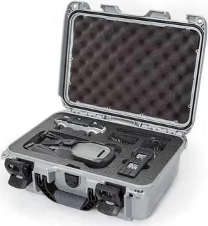 Nanuk 915 Waterproof Protective Case with Foam Insert for DJI Mavic 3, Silver