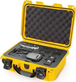 Nanuk 915 Waterproof Protective Case with Foam Insert for DJI Mavic 3, Yellow