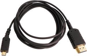 Came-TV 6' Ultra-Thin and Flexible Standard Type-A to Micro Type-D HDMI Cable