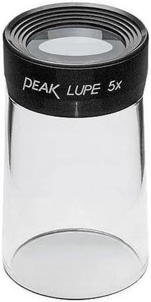 Peak Optics Lupe 5x Magnifier Loupe #1301960