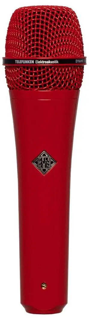 Telefunken M81 Cardioid Universal Dynamic Vocal Microphone, Red