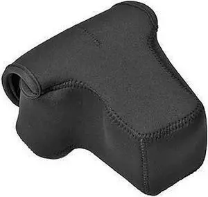 LensCoat Neoprene BodyBag with Lens Cover, Designed for a Camera Body With Lens up to 4.5" - Black