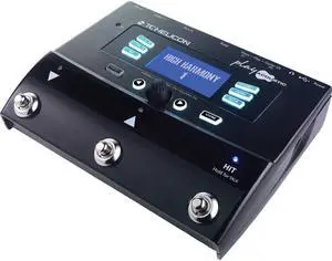 TC Electronic Helicon Play Acoustic 3-Button Vocal & Guitar Effects Stompbox