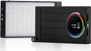 Flashpoint Flashpoint M1 RGB Creative Light (aka        Godox M1) 13W 2500k-8500k Adjustable, 0-100% Stepless Dimming, CRI97 TLCT 97 RGB 0-360  Full Color, 15 Kinds Light Effects, OLED Display,