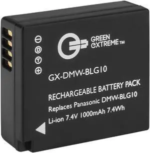 Green Extreme DMW-BLG10 Lithium-Ion Rechargeable Battery Pack (7.4V 1000mAh)