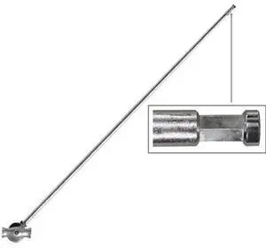Kupo 40" Hex Grip Arm with Big Handle, Silver