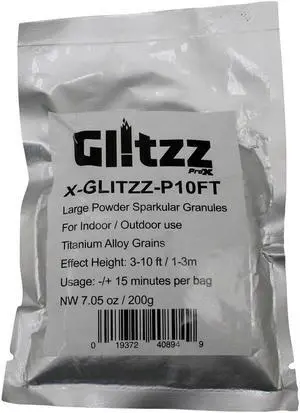 ProX X-BLITZZ-P10FT 10' Blitzz Large Powder Cold Spark Effect Granules