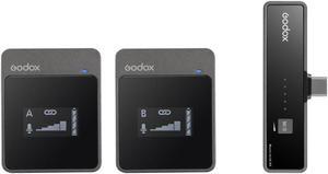 Godox MoveLink UC2 Compact 2-Person Digital Wireless Microphone System (Type-C)