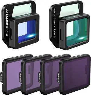 Freewell Wide-Angle and Anamorphic Lens with 4x ND Filters for DJI Mavic 3/Mavic 3 Cine Drone