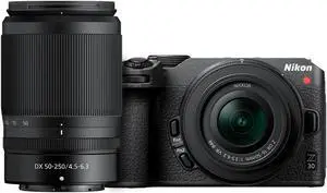Nikon Z 30 DX-Format Camera with 16-50mm f/3.5-6.3 & 50-250mm f/4.5-6.3 Lenses