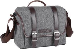 K&F Concept Small DSLR Camera Messenger Shoulder Bag, Gray #KF13.078
